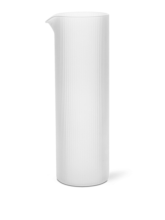 Ferm Living Ripple Wasserkaraffe in Weiß - Bild 3