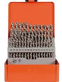 Projahn Spiralbohrer-Set SPEED HSS-Co, 41-teilig, Ø 6–10 mm in 0,1 mm Schritten, inklusive Bohrerkassette, Farbe Silber und Orange - Bild 1