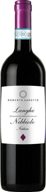 Sarotto Nebbiolo Rotwein Langhe, 2024, trocken, 0,75 l - Bild 1
