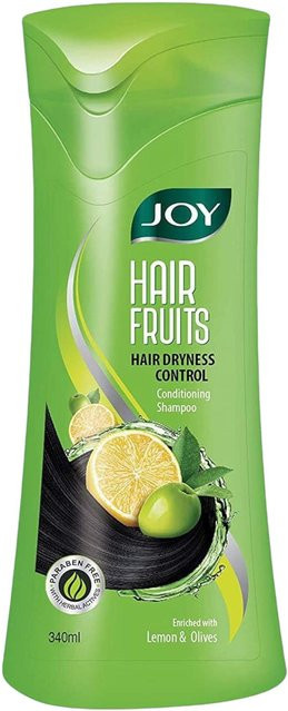 Joy Hair Fruits Pflegeshampoo Zitrone & Olive, 340 ml, für trockenes Haar - Bild 1