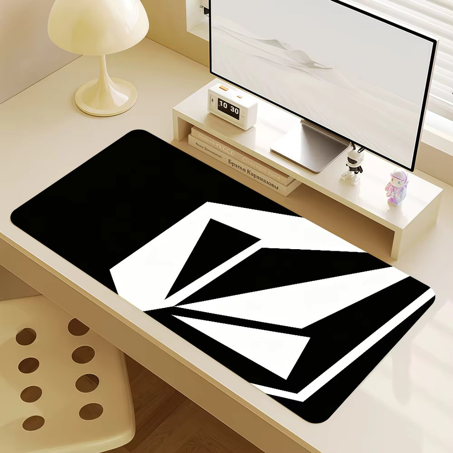 Volcom Mauspad Schwarz rutschfest mit Lockedge-Funktion für Gaming und Büro - Bild 5