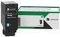 Lexmark Original Cyan Tonerpatrone LCCP LRP für Lexmark CS730de CS735de CX730de CX735adse 71C2XC0 - Bild 1