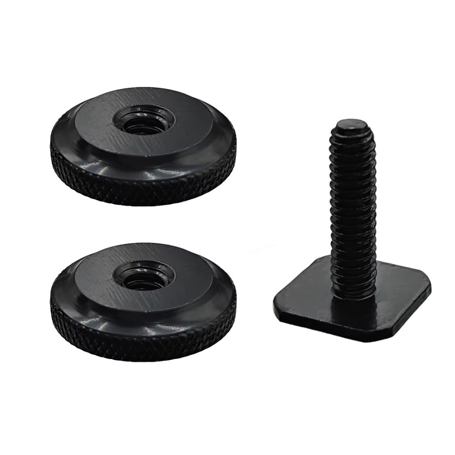 Dual Kamera Blitzschuh Adapter mit 1/4 Zoll und Heißschuh-Montage für Telefonhalterungen und Doppel-Schicht Zubehör, Schwarz - Bild 3