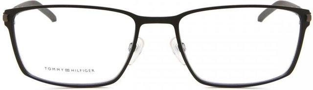 Tommy Hilfiger TH 1991 Korrektionsbrille, Vollrand, Rechteckig, Metall, Herren, Black - Bild 1
