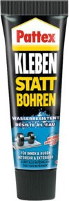 Pattex Montagekleber Kleben statt Bohren wasserresistent in Weiß, 142 g - Bild 3