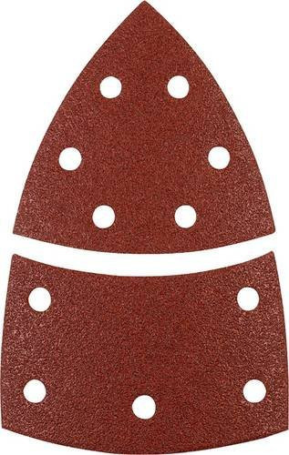 Kwb Deltaschleifpapier Körnung 180 für Holz und Metall, 5 Stück, B: 62,93 mm x L: 100 mm - Bild 1