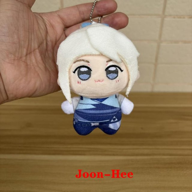 Yiran toy Valorant Gekko Joon-Hee Plüschtier, Schlüsselanhänger, 10cm, ab 18 Jahre - Bild 1