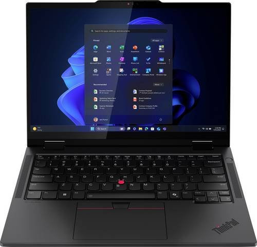 Lenovo ThinkPad T14s 2-in-1 Gen1 Notebook mit 14 Zoll WUXGA Touchdisplay, Intel Core Ultra 5, 16GB RAM, 512GB SSD, Windows 11 Pro, Schwarz - Bild 1