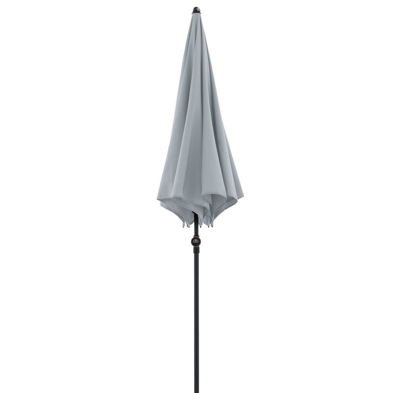 Doppler Sonnenschirm myZONE 200 Manual Mittelmastschirm, hellgrau, Durchmesser: 200 cm - Bild 3