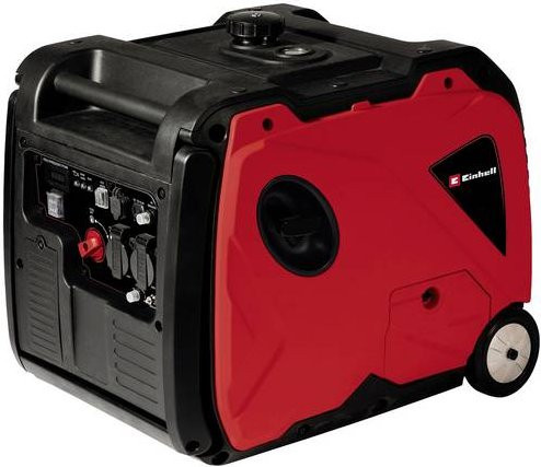 Einhell Stromerzeuger TE-IG 3500 Benzin Rot mit 3200W Leistung und 8,3 l Tankvolumen - Bild 1