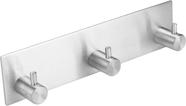 KONNWEI Edelstahl Wandhaken Aufhänger in Silber für Handtücher und Kleidung - Bild 1