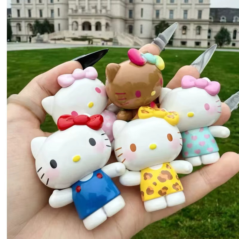Sanrio Kt Cat Daily Life Serie, Blind Box, Mini-Actionfiguren, Einzelfigur - Bild 2