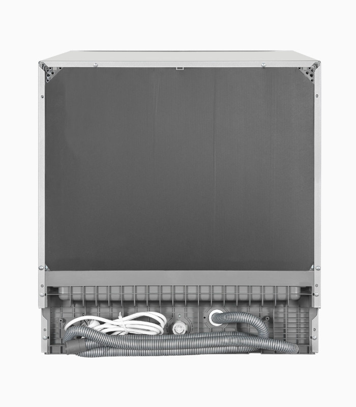 Exquisit GSP5508-030D Geschirrspüler in Silber mit Aquastop und automatischer Türöffnung - Bild 2