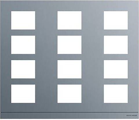 Busch-Jaeger Frontplatte für Audio-Intercom in Grau - Bild 1