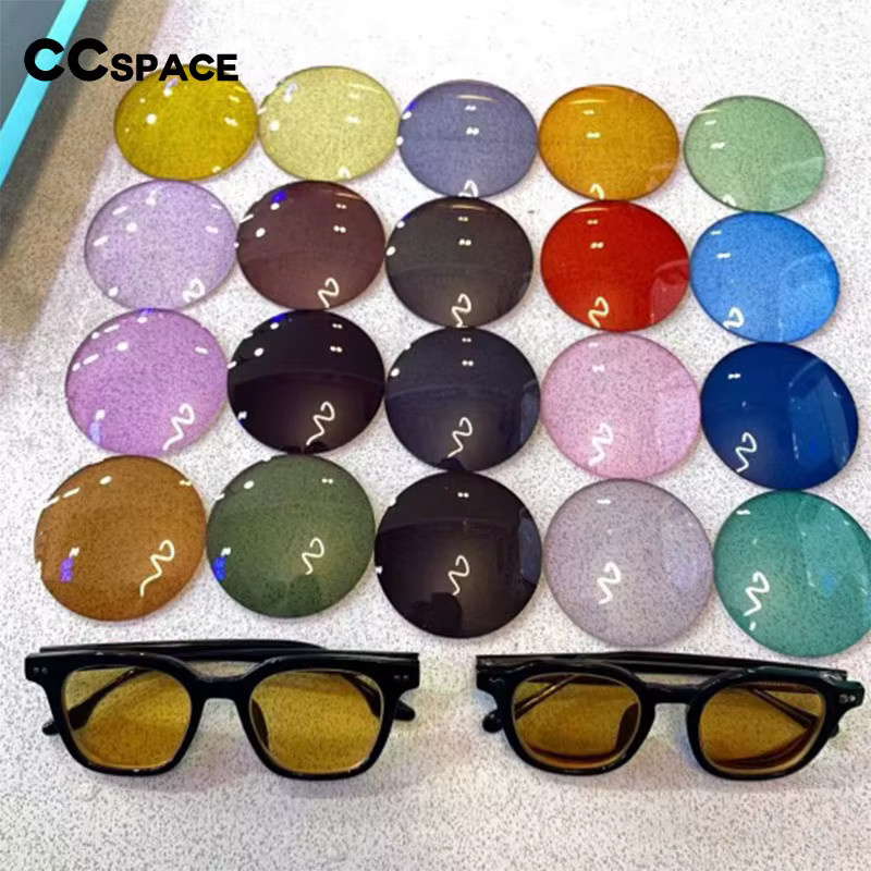 CCspace Sonnenbrille, Rund, Vollrand, Kunststoff, Multicolour - Bild 4