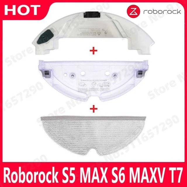 Roborock Ersatzteil Wasser Tank für S5 MAX S50 MAX S55 MAX S6 MAXV T7 Pro in Transparent aus Kunststoff - Bild 1