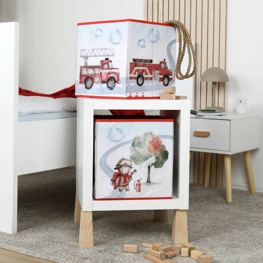 Baby Best Aufbewahrungsbox faltbar in Multicolour, B/T/H: 30 x 30 x 30 cm - Bild 2