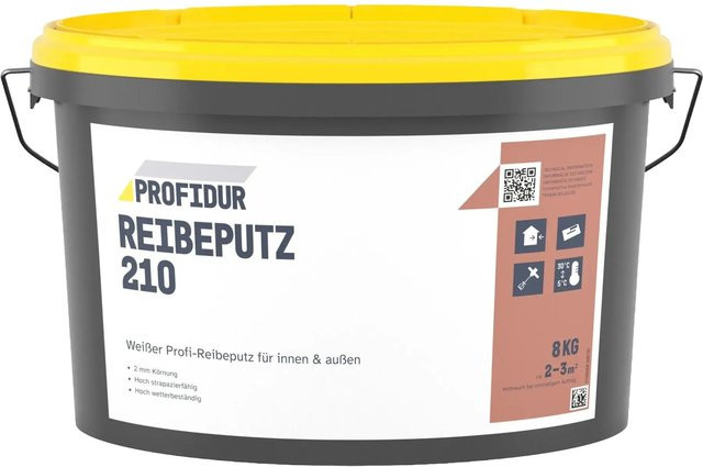 Profidur Reibeputz 210 Weiß 8 kg - Bild 1