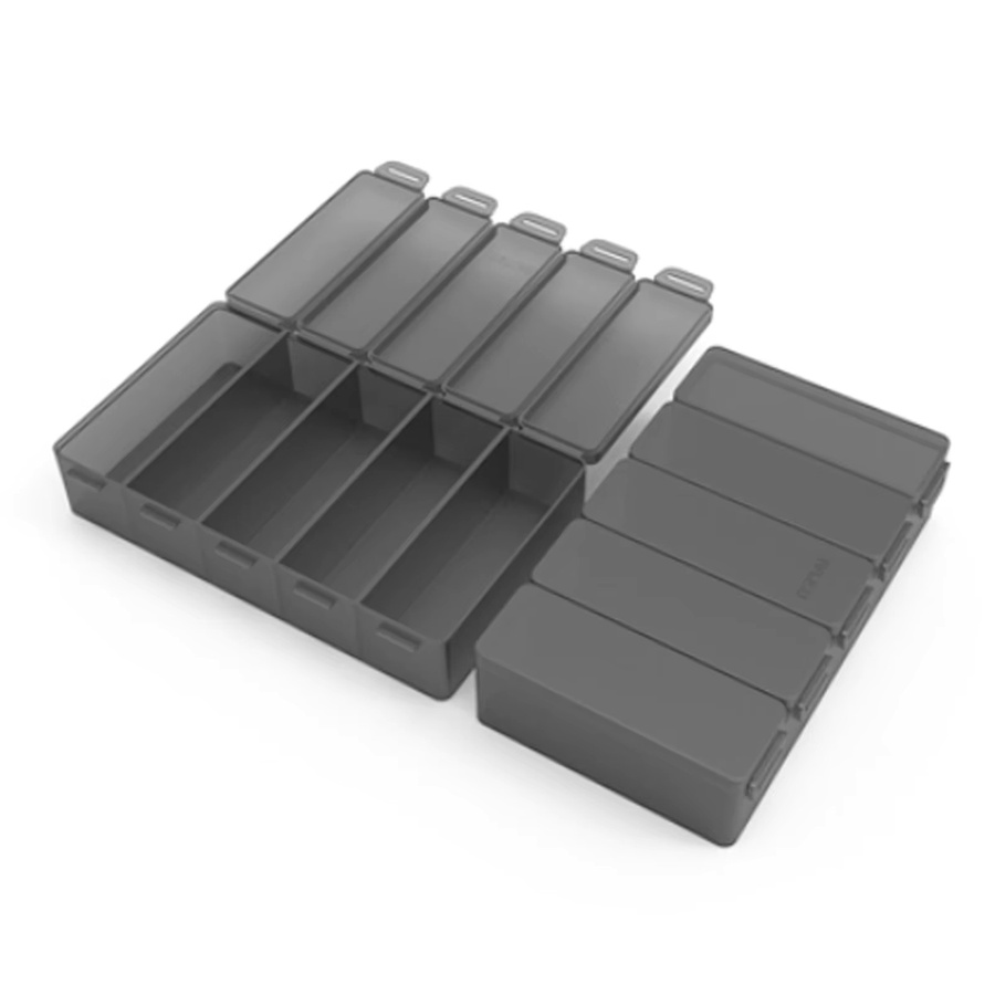 DSPIAE Teileaufbewahrungsbox Schwarz zur Organisation von Autoteilen und Zubehör - Bild 1