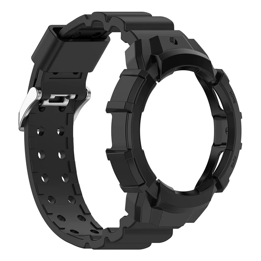 RMUTANE Uhrenarmband Silikon, Schwarz, Samsung Galaxy Watch 3, 41mm/45mm - Bild 4