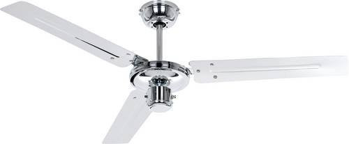 CasaFan Deckenventilator Tristar-Z in Chrom mit 122 cm Durchmesser - Bild 1