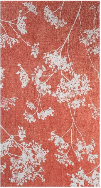 Lola&Moi Teppich Inflorescence Rot B: 80 cm, T: 150 cm - Bild 1