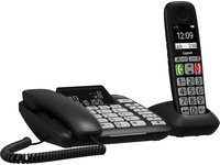 Gigaset DL780 Plus Schnurloses Telefon mit schnurgebundenem Mobilteil in Schwarz - Bild 2