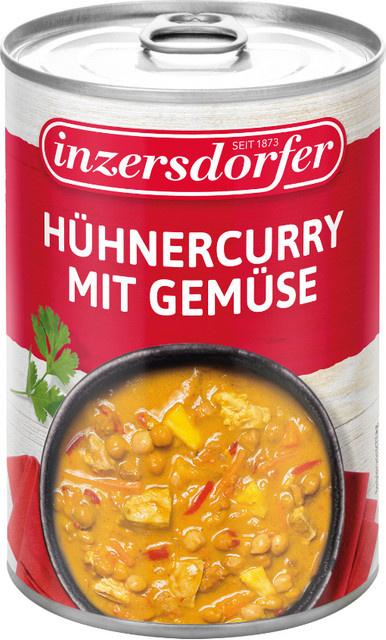Inzersdorfer Hühnercurry mit Gemüse 400 g - Bild 1