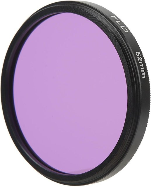 Optischer Kameraobjektivfilter aus Glas für Nikon und Fujifilm, 52mm, Pink - Bild 1