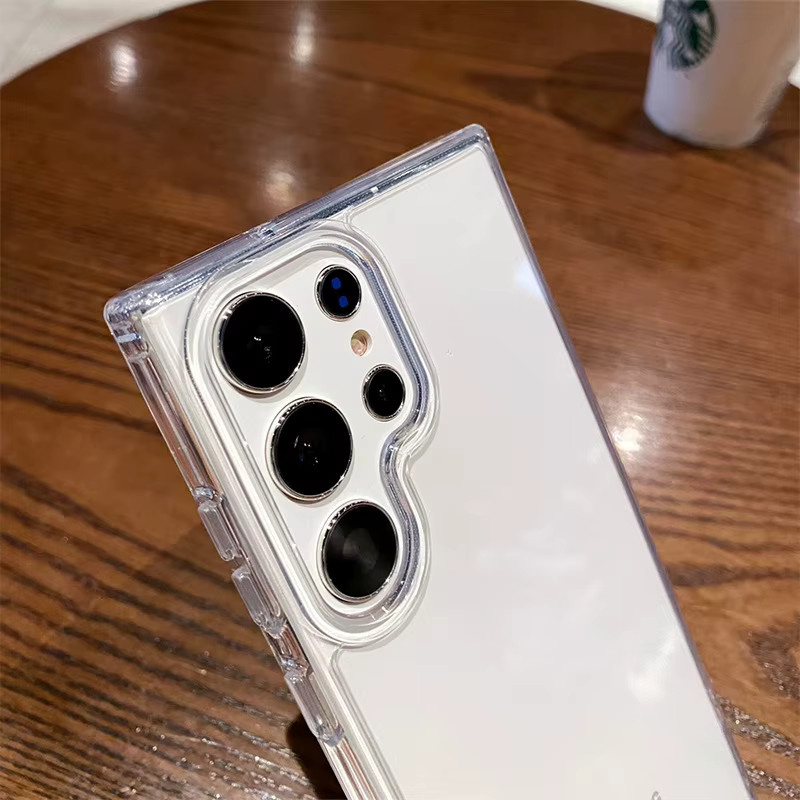 Transparente TPU-Schutzhülle mit Airbag für Samsung Galaxy S26 und Galaxy S25 Ultra Plus - Bild 2
