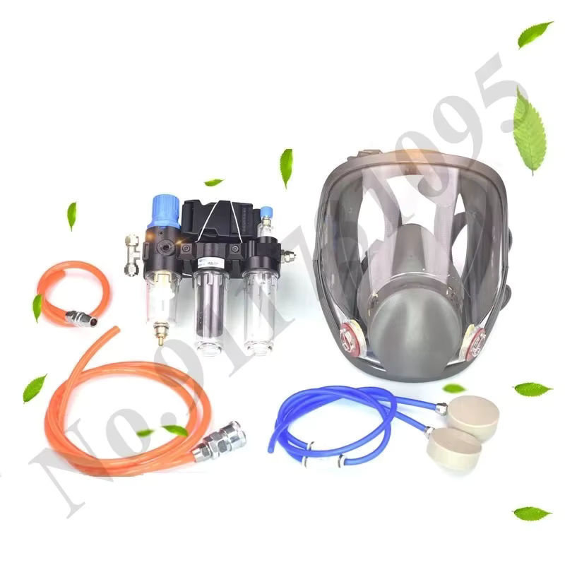 Multifunktionale 4-in-1 Vollgesichtsmaske 6800 als industrielles Luftversorgungs-Atemschutzsystem - Bild 2