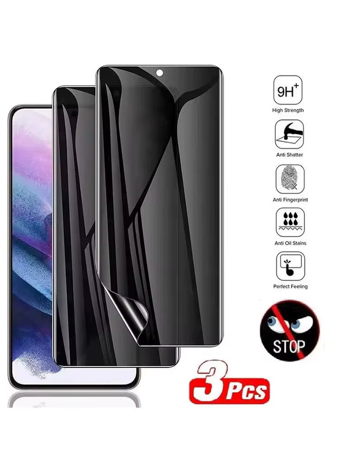 3er-Pack Anti-Spy Privatsphäre Hydrogel-Displayschutz für OPPO A40 A40m A52 A53 A54 A54S A55 A55S A56 A56S 4G 5G - Bild 7