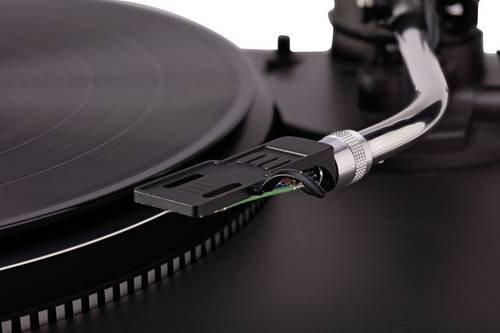 Analogis HS-14 Systemträger für Turntables in Schwarz und Gold - Bild 1