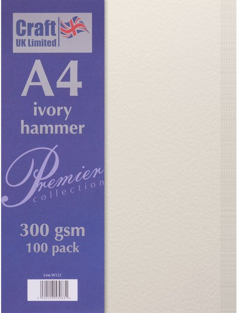 Craft UK Limited Konstruktionspapier in Elfenbein, A4 - Bild 1