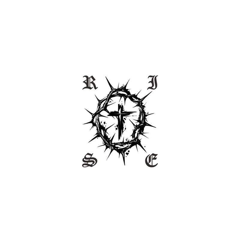 JKCODE TATTOO Kräuter-Tattoo-Aufkleber Dornen Rise, Unisex - Bild 4