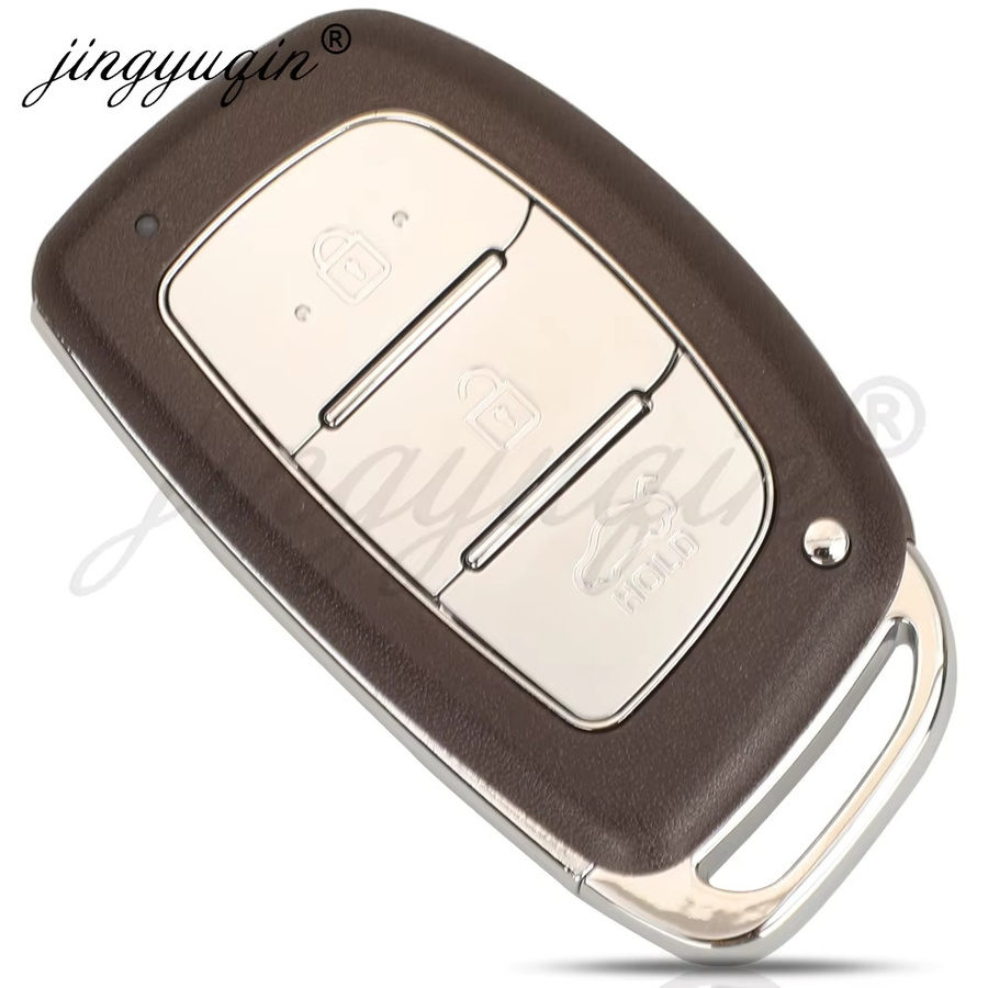 Jingyuqin Ersatzgehäuse für Hyundai Ioniq, Elantra, Solaris, i30, ix35 und Tucson Smart Car Fernbedienung Typ VA2, TOY48, HYN14, HYN14R - Bild 2