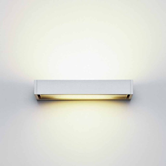 Serien Lighting SML Wall L Wandleuchte in Chrom mit Glas in Weiß - Bild 1