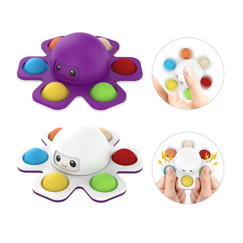 Meade Antistress Push Bubbles Fidget Spinner, sensorisches Spielzeug - Bild 2