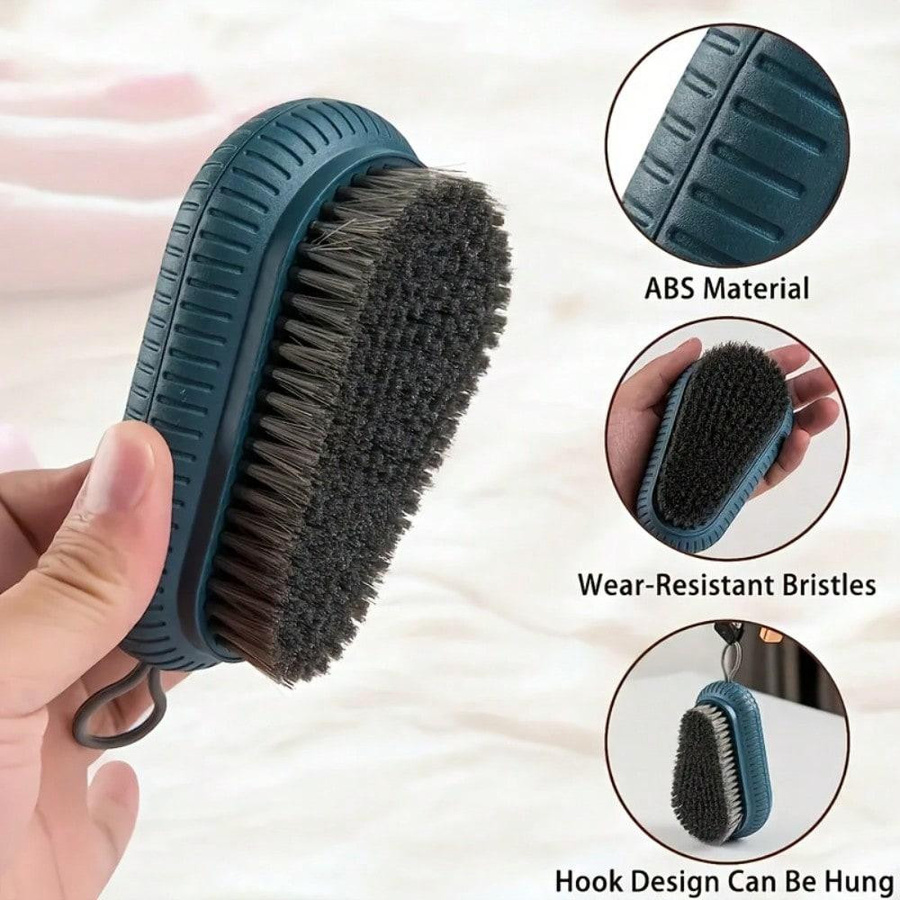 Robuste Nagelbürste mit ergonomischem Griff und harten Borsten für Finger- und Zehennägel, 1 Stück - Bild 6