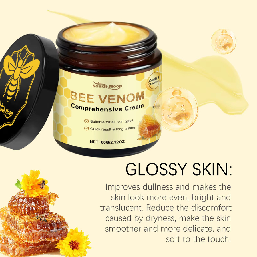 South Moon Bee Venom Gesichtscreme, Creme für Gesicht und Körper, Trockene Haut - Bild 4
