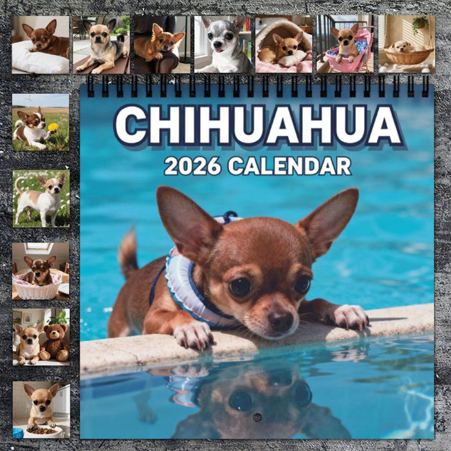 Hundewandkalender 2026 für Erwachsene, Mehrfarbig - Bild 4