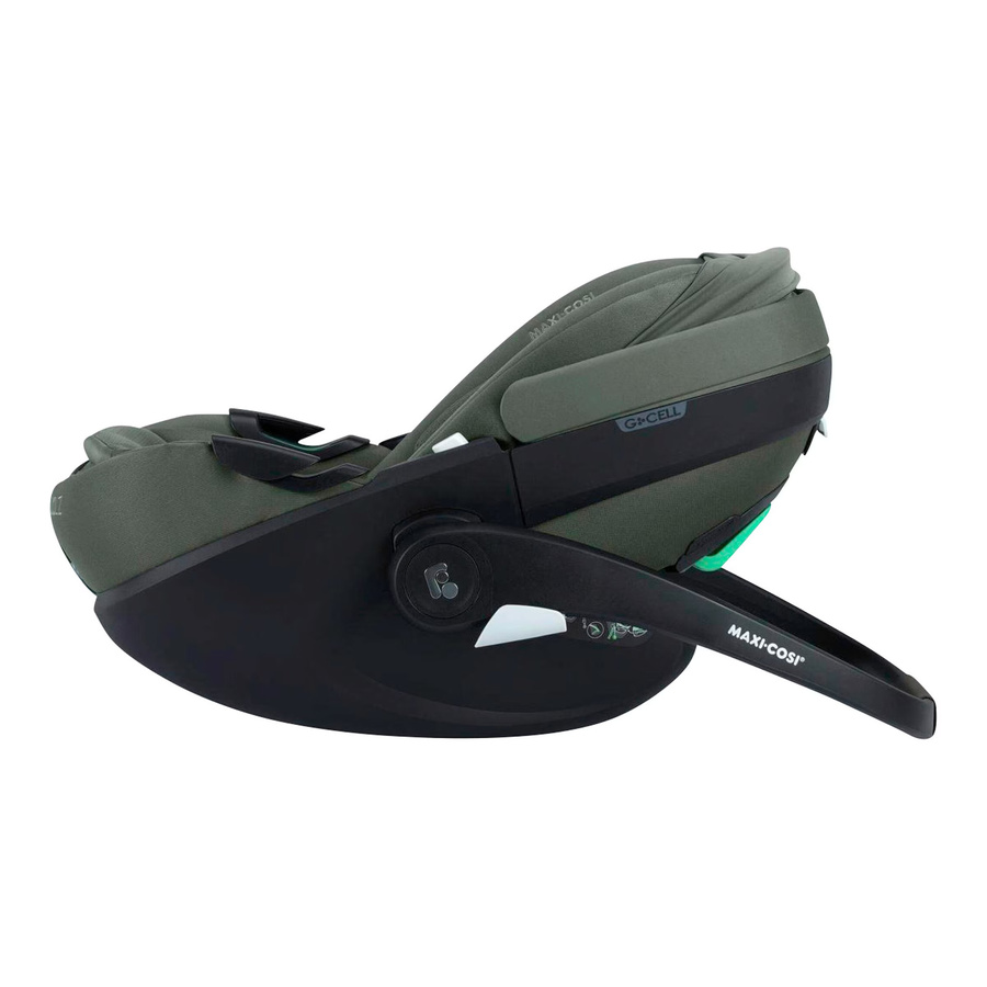 Joolz Babyschale Pebble 360 Pro 2 mit Drehsitz in Grau und Grün - Bild 2