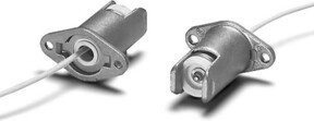 Houben Fassung R7s für Halogenlampen in Silber, Länge: 35 cm - Bild 1
