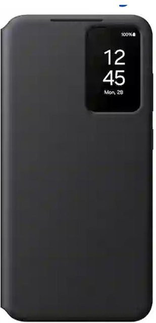 Samsung Smart View Wallet Flip Case für Galaxy S24 und S24+ SM-S921B SM-S926B in Schwarz - Bild 1