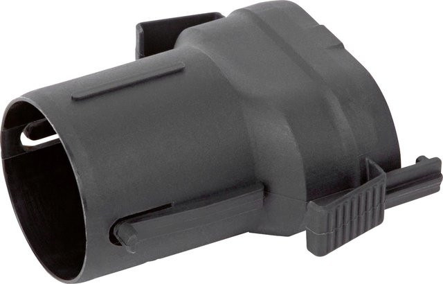 LUX-TOOLS Ersatz-Staubabsaugungs-Adapter für Schwingschleifer SWS-350 in Schwarz aus Kunststoff - Bild 1