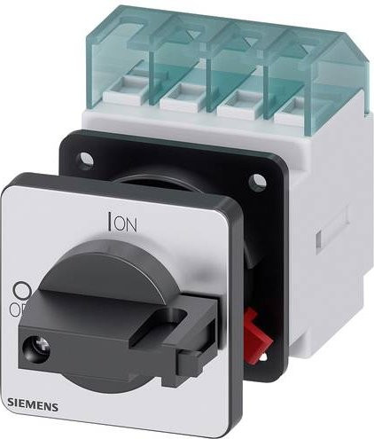 Siemens Lasttrennschalter Schwarz 16A 6mm² 3LD20500TK11 - Bild 1