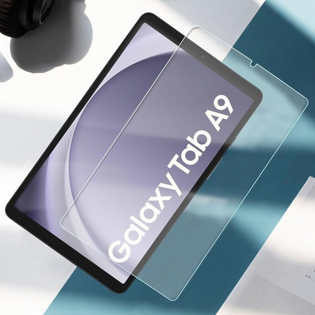 Samsung Displayschutzfolie aus gehärtetem Glas für Galaxy Tab A9 8,7 Zoll 2023 SM-X110 SM-X115 transparent - Bild 1