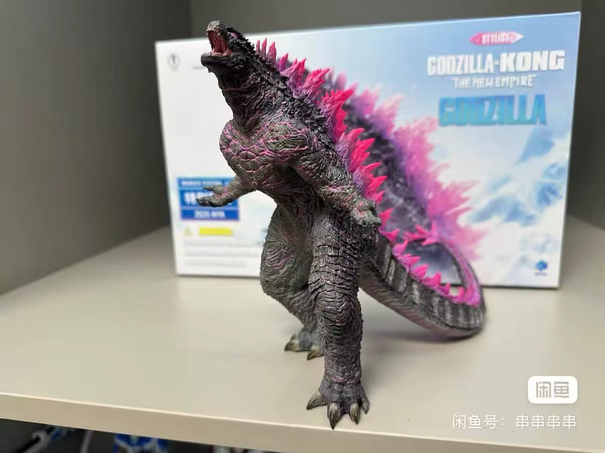 HIYA Stylist Series Shimo Godzilla Transparent Ver. 2025WF Exhibition Limited Godzilla Evolution Translucent Ver. Figur - Bild 2