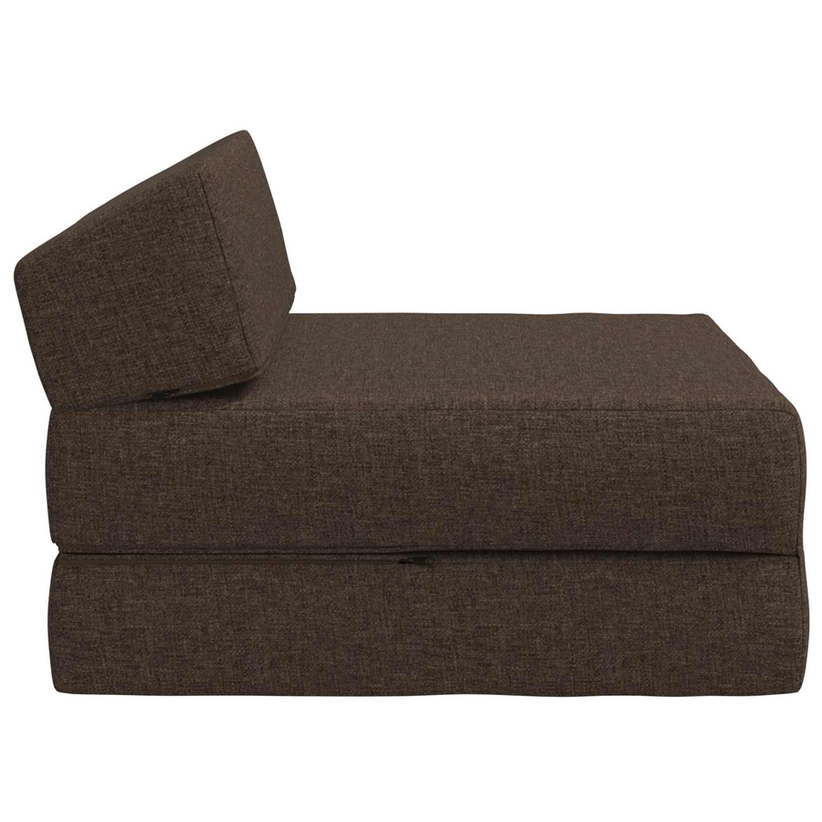VD Home Furnishing Klappsofa Bett in Taupe aus Stoff, B/T/H: 60 x 70 x 41 cm - Bild 2