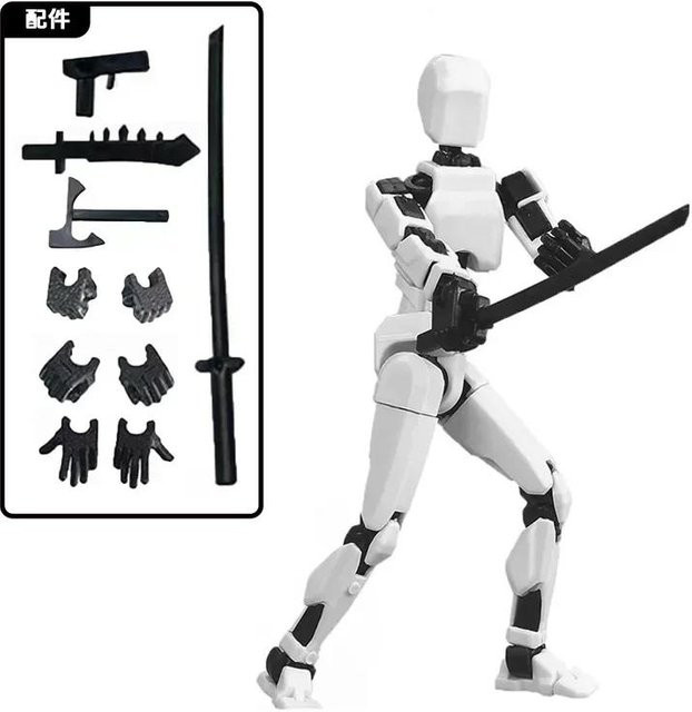 Topmix Lucky 13 Gestaltwandler-Roboter, Actionfigur, weiß, ab 6 Jahren - Bild 1